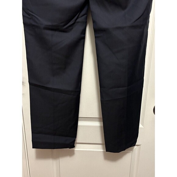 Ryan Seacrest Distinction Dress Pants Men’s 30 X 32 Blue Wool $175 New Classic - Picture 14 of 15